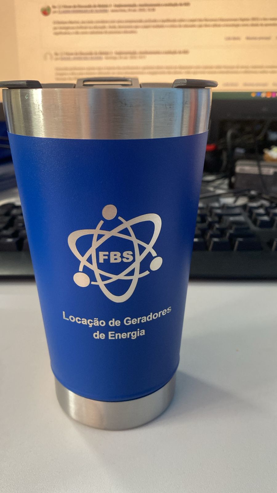Estrutura de Gerador em evento